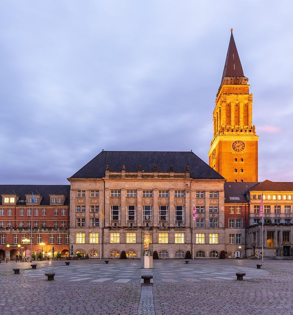 Ayuntamiento, Kiel, Alemania, , DD 96-98 HDR